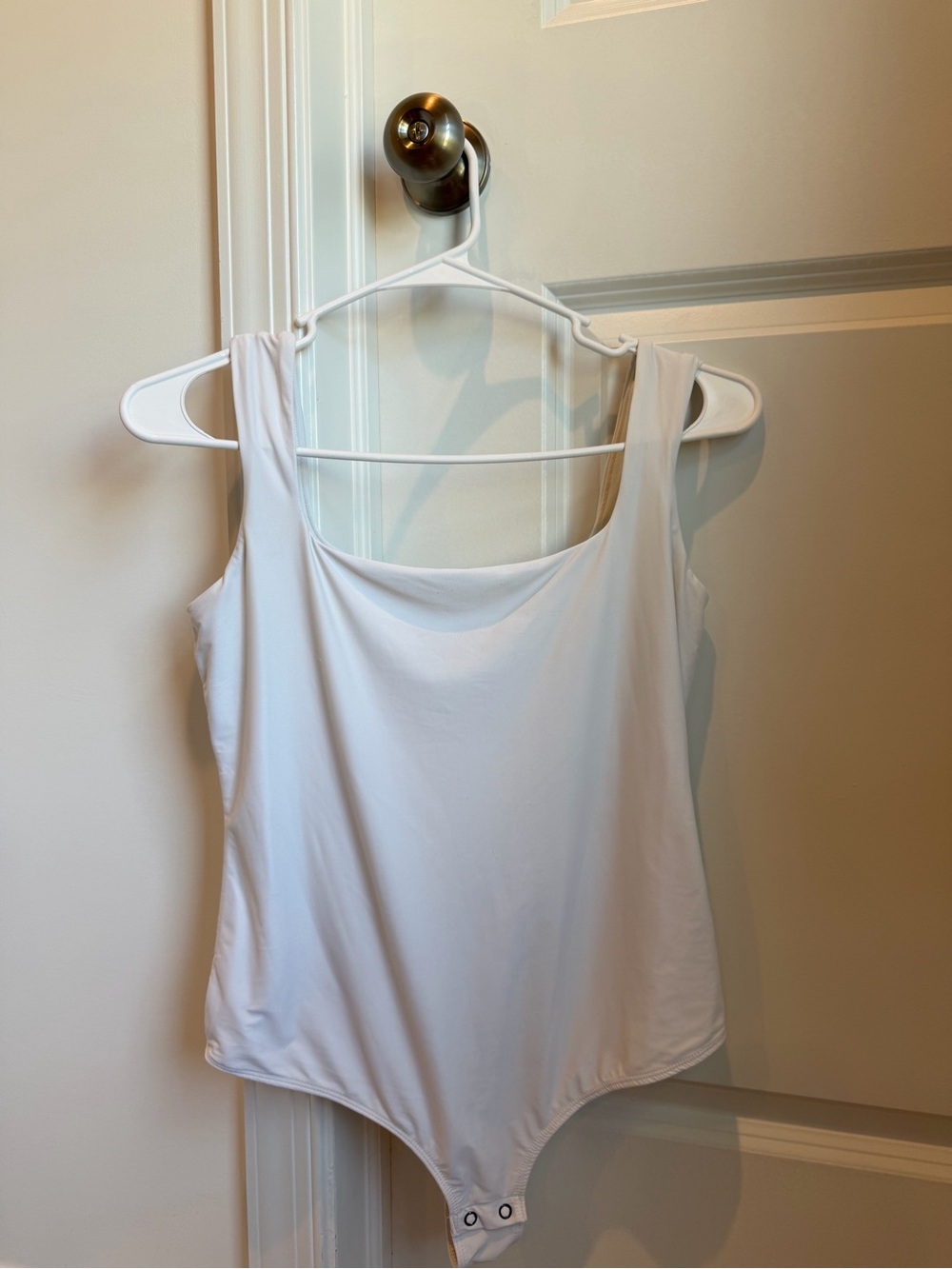wild fable White Scoop Neck Bodysuit